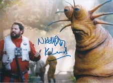 NICK KELLINGTON signed Autogramm 20x25cm STAR WARS in Person autograph COA