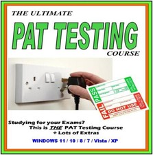 Pat Test Testing City & Guilds Electrical Training Course + BONUS, Tutorials DVD