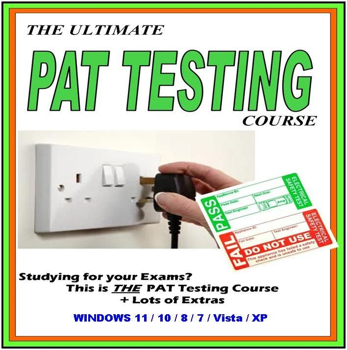AWAN AM117 Pat Test for PROFIT Testing City Guild Electrical Training Course Tutorial Disc