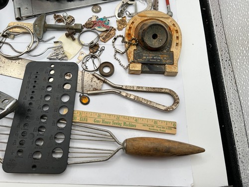 Junk Drawer Lot - Pendants, Bells, Hand Mixer, Pens, Coasters, Clips, Spatula - Picture 4 of 5