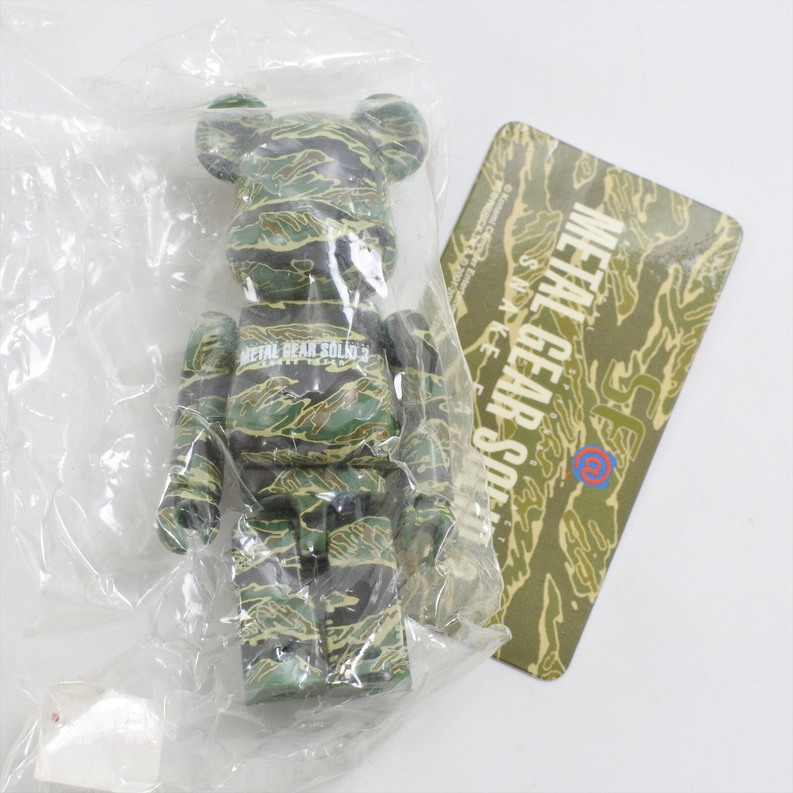 Medicom BE@RBRICK - METAL GEAR SOLID 3 Snake Eater - Series 9 figure Unused 0787