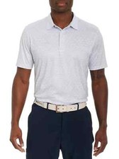 Robert Graham Men's Downdrift Performance Polo Classic Fit White