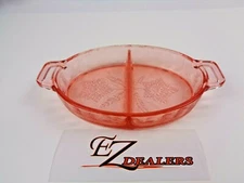 Vintage Pink Depression Divided Relish Tray