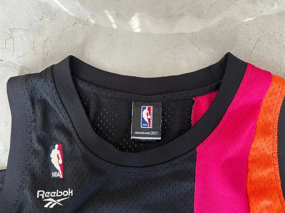 MIAMI HEAT 2006 FLORIDIANS NBA JERSEY SWINGMAN AUTHENTICS REEBOK DWYANE WADE #3 - Image 3 of 4