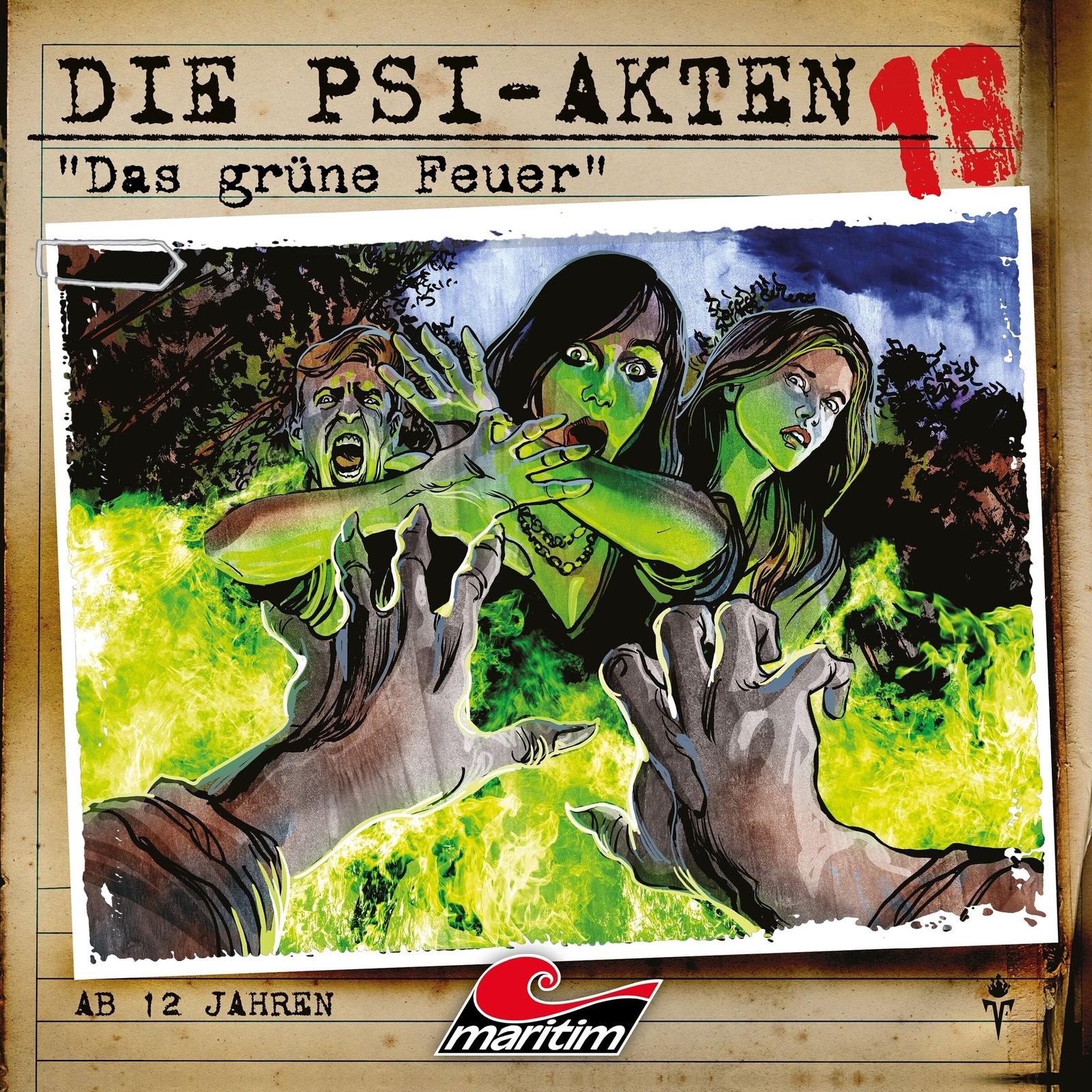 Die Psi-Akten Die Psi-Akten 18: das Grüne Feuer (CD)