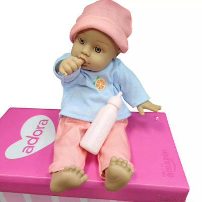 Adora Baby Doll Sweet Girl Cuddly Soft Body Doll 11'' Powder Scented Machine Wash