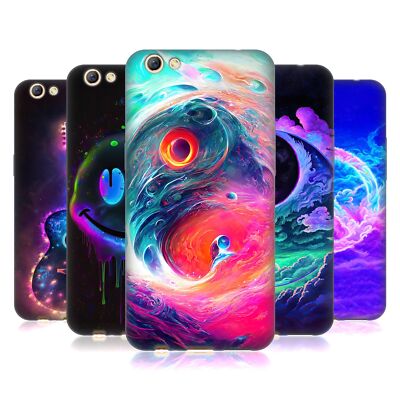 OFFIZIELLE WUMPLES KOSMISCHE KUNST SOFT GEL HANDYHÜLLE FÜR OPPO HANDYS