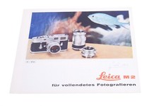   LEICA M M2 CAMERA ORIGINAL PRODUCT GUIDE BROCHURE GERMAN 125