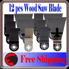 12 Wood Oscillating Multi Tool Saw For  Wood Metal Cutting