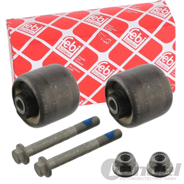 2X Febi AchskÖRperlager Hinterachse Passend FüR Ford Fiesta 4 KA Puma Street KA-image