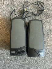 Ross RMS 101 2.0 Wired Computer Speakers 10W Black/Silver 3.5mm Volume