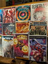 Comic Lot #1 1st Issue Variant Marvel DC Image IDW 21 Books Total