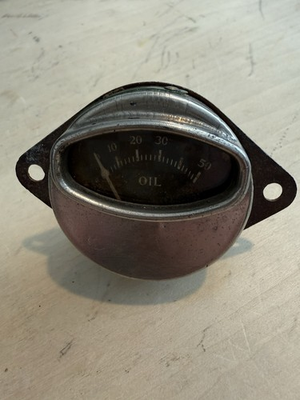 #ad 1929 DODGE BROTHERS OIL PRESSURE GAUGE RAT ROD OR CUSTOM HOT ROD VINTAGE AD $28.95
