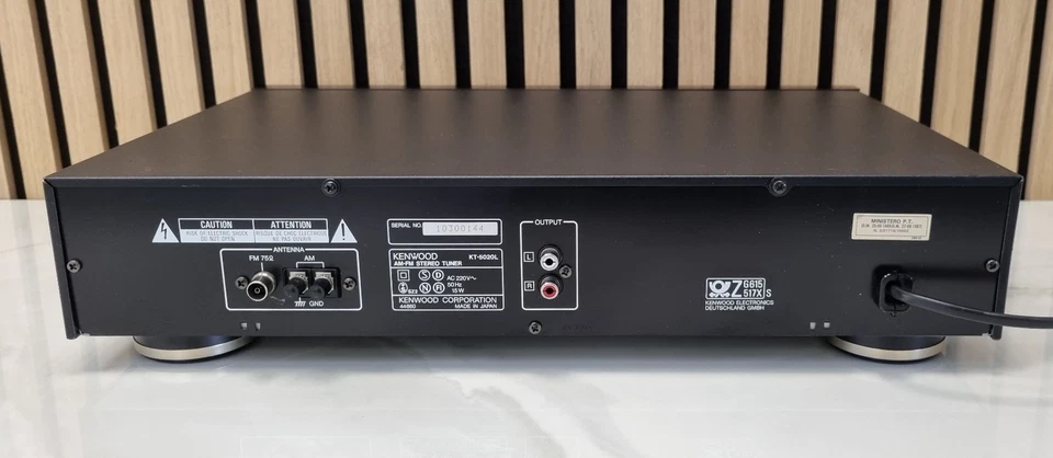 Kenwood KT-5020L AM-FM Stereo Tuner HiFi Radio Empfänger Vintage HiFi - Bild 3 von 3