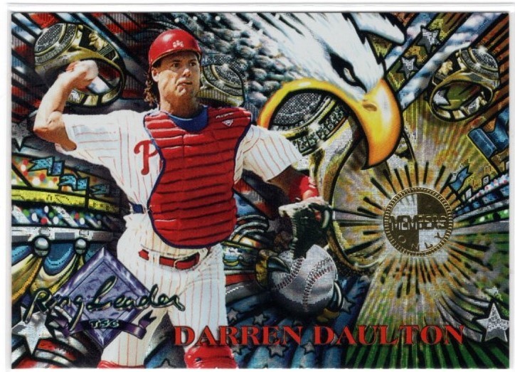 1995 Topps Stadium Club Ring Leaders #19 Members Only Darren Daulton Phillies