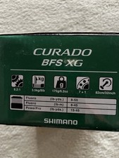Shimano Curado BFS XG Baitcasting-Rolle 8.2:1...