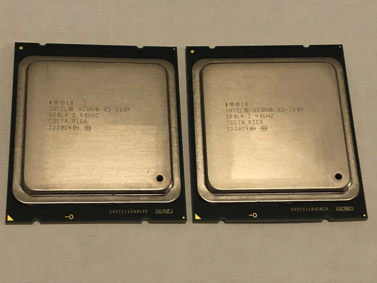 Intel Xeon E5-2609 Processor Model Computer Processors (CPUs) for