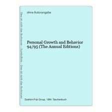 Personal Growth and Behavior 94/95 (The Annual Editions)