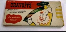 CrayOffs The Washable Crayons Made In USA Vintage