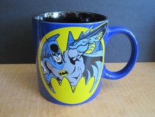 Batman DC Comics Large Ceramic Coffee Drinking 4 1/4 in Mug Cup New Condition