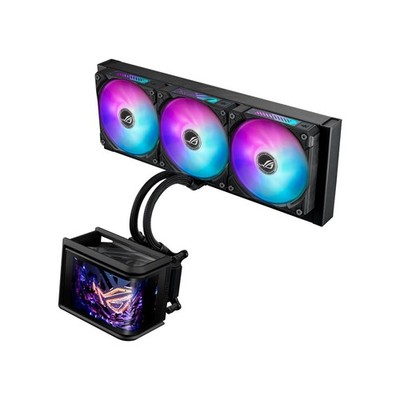 Asus ROG RYUO IV SLC 360 ARGB All-in-One CPU Liquid Cooler Black AMOLED Display
