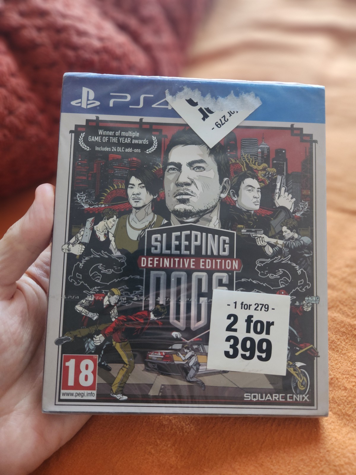 Sleeping Dogs Definitive Edition PS4 - Brand New & Factory Sealed