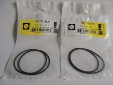 2 New PRB SCX10.5 Square Cut Belts for VCR Cassette CD/DVD Drive