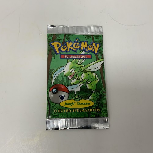Dutch Pokemon 2000 1st Edition DUTCH Jungle Pokemon Booster Pack Sealed | eBay