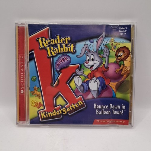 Reader Rabbit Kindergarten - Bounce Down in Balloon Town! (PC CD-ROM, 2001) - Picture 1 of 5