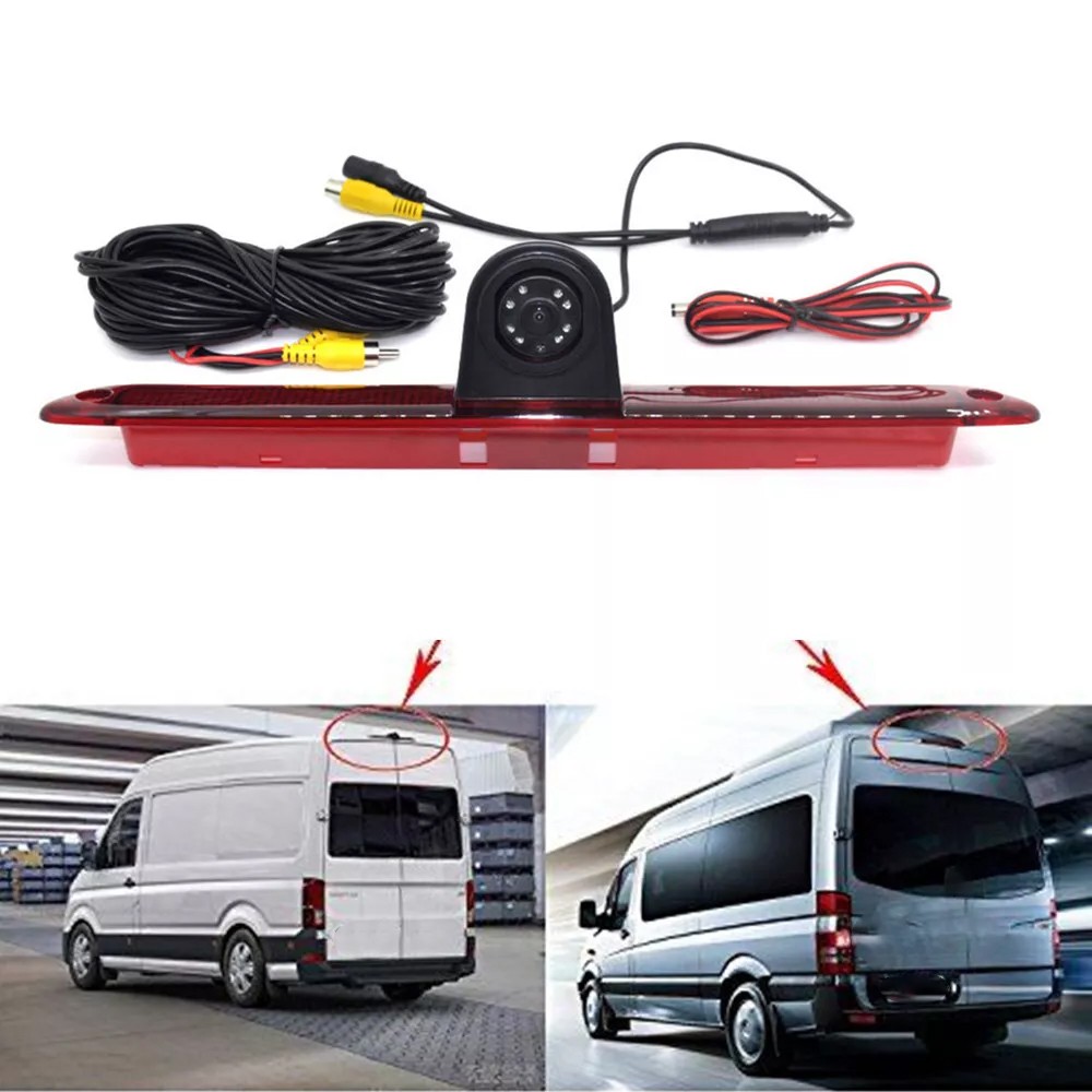 Brake Light Rear View Reverse Backup Camera For Mercedes Benz Sprinter Van thumbnail 7