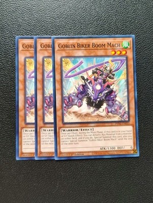 Yu-Gi-Oh - Goblin Biker Boom Mach  3X - Full Playset