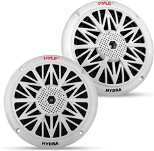 Pyle 5.25" Rustproof Waterproof Marine Speakers 75W RMS 2-Way Full Range (Pair)