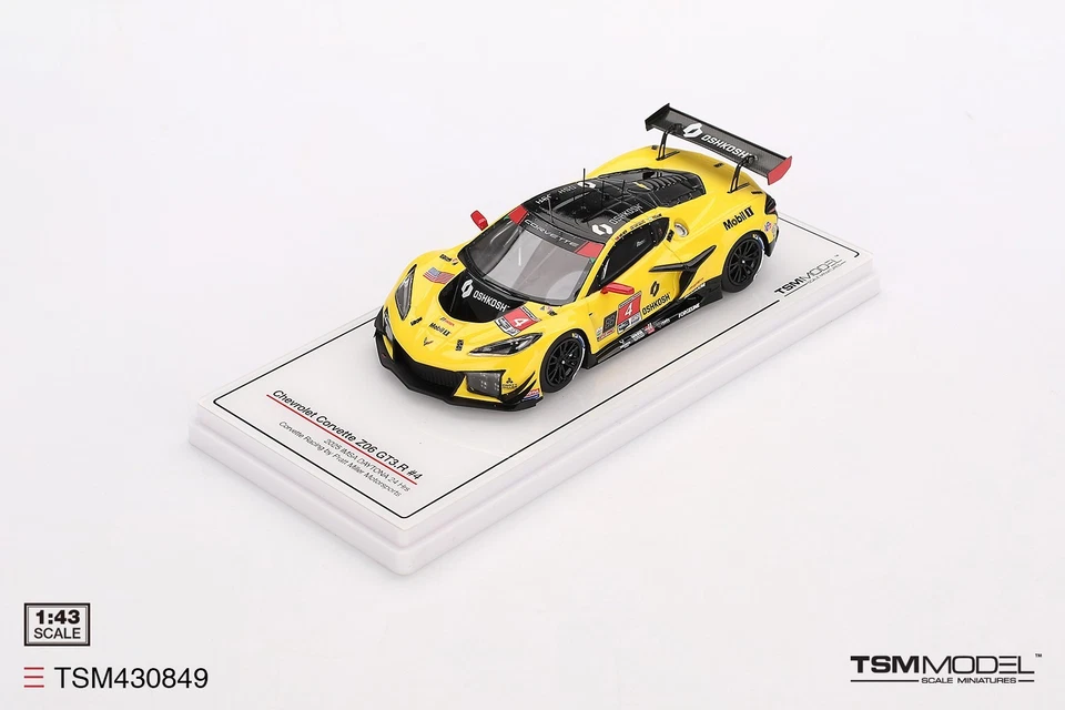 TSM-Models TSM430849: 1/43 Chevrolet Corvette Z06 GT3.R #4 24 Hours Daytona 2025 - Image 2 of 4