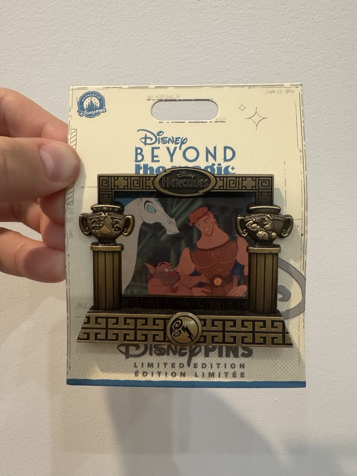 D23 2026 Hercules and Phil Beyond The Magic LE 1700 Disney Pin