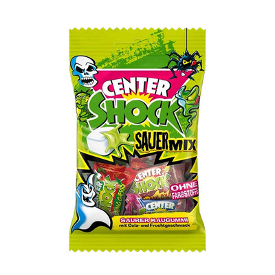 Center Shock Sauer Mix- Sauer Kaugummi (Gum)- 44g