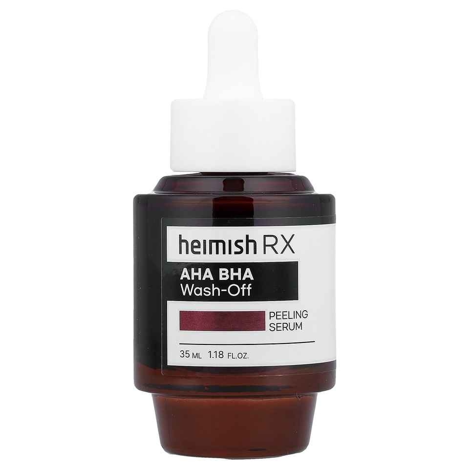 RX, AHA BHA Wash-Off Peeling Serum, 1.18 fl oz (35 ml)