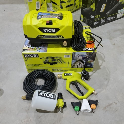 #ad #ad RYOBI RY14AM12 1.8 GPM 1200 PSI Automotive High Flow Pressure Washer Incomplete $179.99