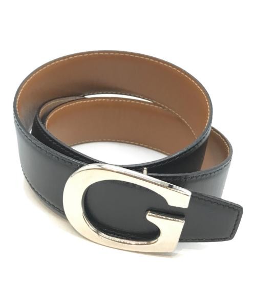 GUCCI 70 Buckle Belt in Black with Silver Hardware 28 036 1406 0956