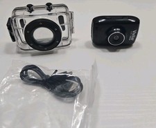 Vivitar DVR785 Mini Sports DVR with 2 In Touch Screen Digital Camera Black