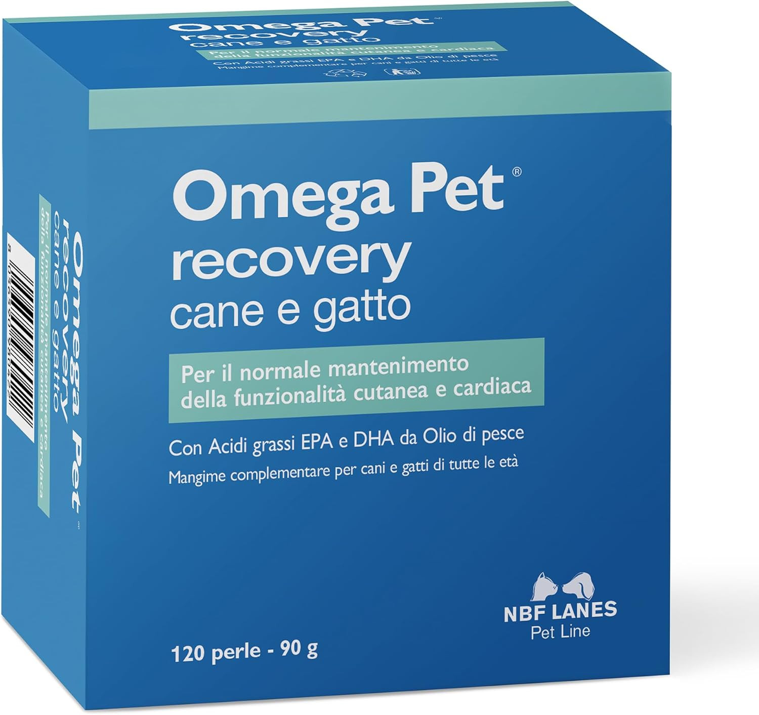 Integratore Omega Pet Recovery 120 Perle NBF Lanes Alta Resa