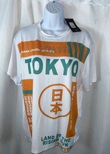 Fashion Nova Tokyo Living Orange Combo Woman’s Tunic Size M Japanese Inspired