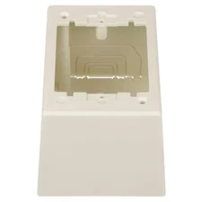 Panduit Jbp1diw Junction Box, Gang Box Type, 1 Gang, Pvc