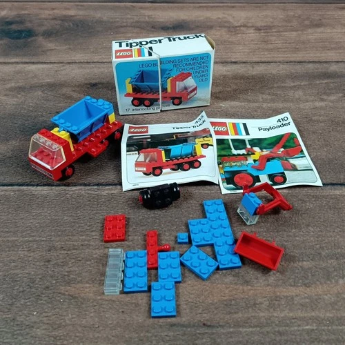 LEGO Tipper Truck 435 Kids Unisex One Size Red Good Vintage 1970s With Box