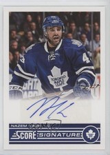 2013-14 Panini Rookie Anthology Score Signatures Nazem Kadri #SS-NK Auto