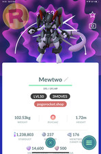 ألعاب الفيديو — Armored Mewtwo LVL50 3MOVES