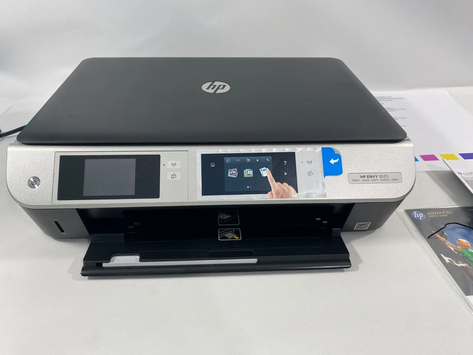 HP Envy 5535 Smartphone & Tablet All-In-One Wireless Printer WORKS - Image 2 of 4