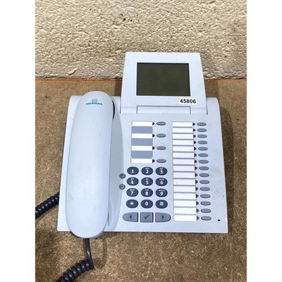 Siemens Optipoint 600 Büro IP Telefon Touchscreen 19 programmierbare Tasten - Grau