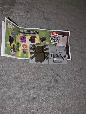Minecraft 2026 Kinder Joy Figur  Mit BPZ VC320  Block Spinne - Bild 1 von 3
