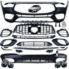 Sport Bodykit Stoßstange Diffusor Kühlergrill für Mercedes CLA X118 C118 ab 2019
