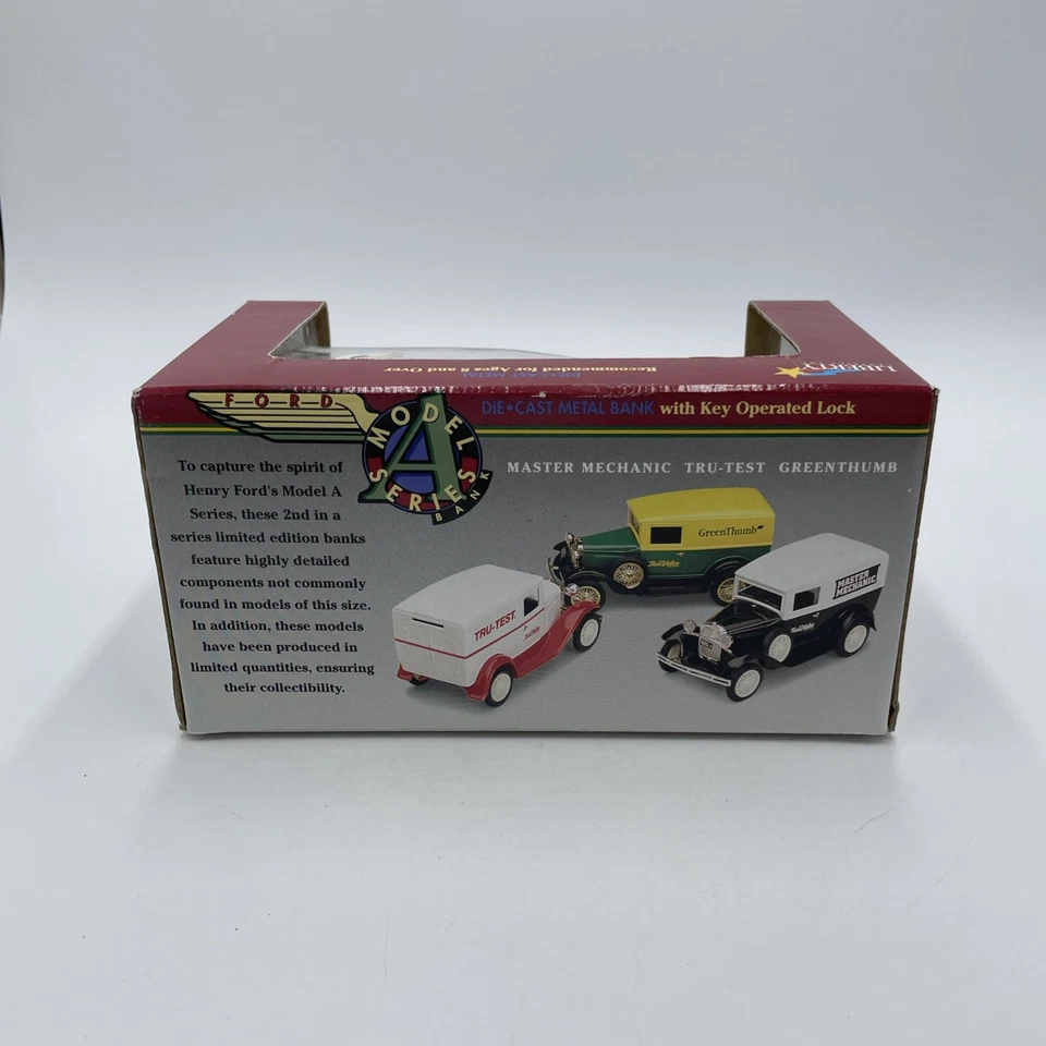 Liberty Classics Ford Model A True Value Master Mechanic Vehicle Bank NOS - Image 3 of 4